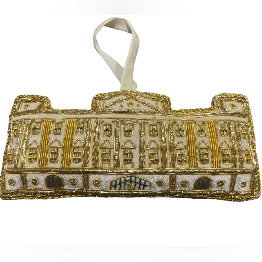 Royal Collection Trust Ornament Christmas Buckingham Palace Gold RARE